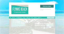 Desktop Screenshot of flynnsbeachcaravanpark.com.au